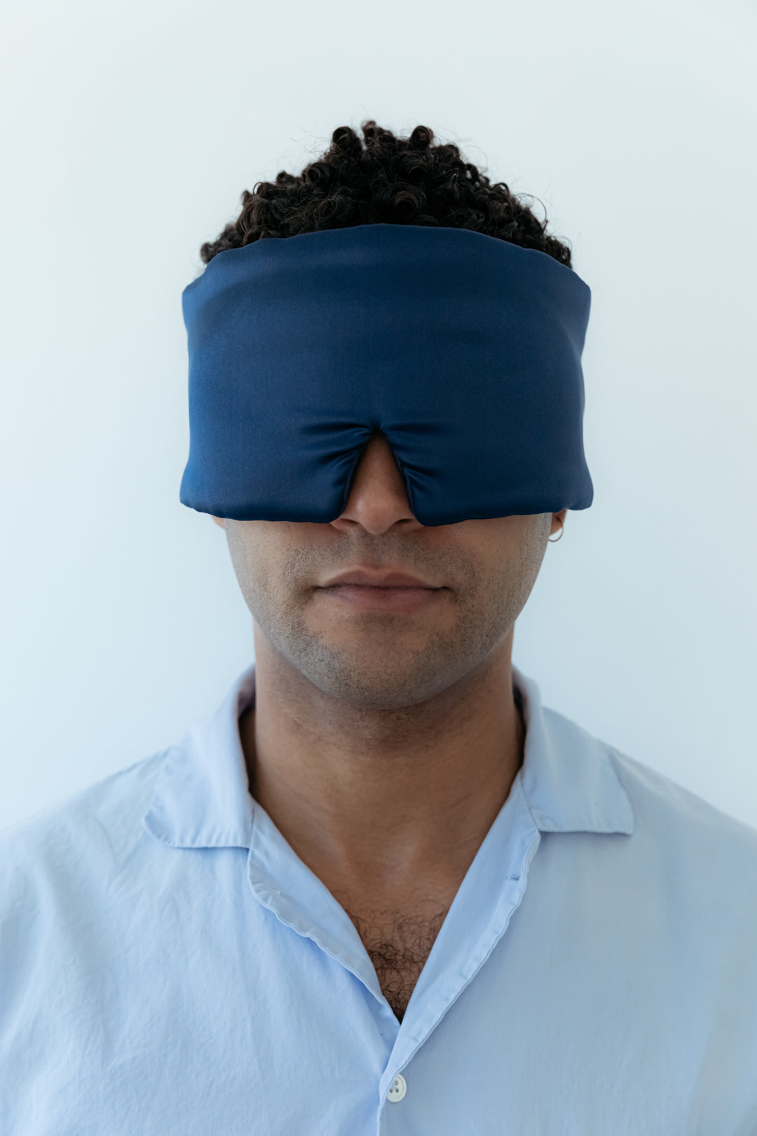 100% Silk Sleep Mask With Contoured Eye Cups