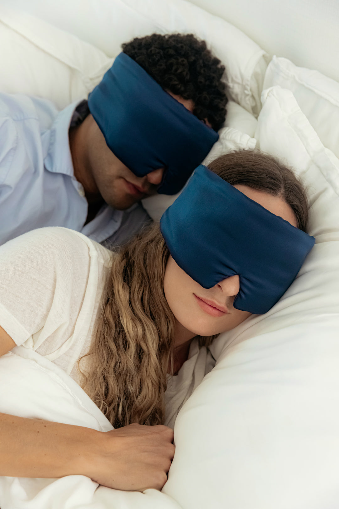 100% Silk Sleep Mask With Contoured Eye Cups