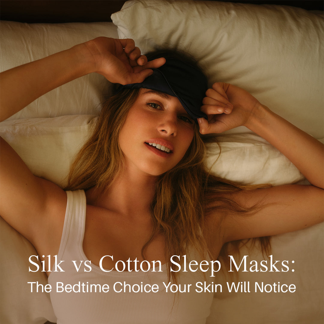 Silk vs Cotton Sleep Masks: Which One Should You Choose?