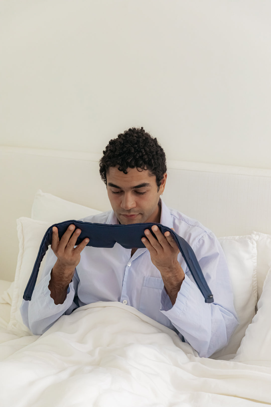 100% Silk Sleep Mask With Contoured Eye Cups