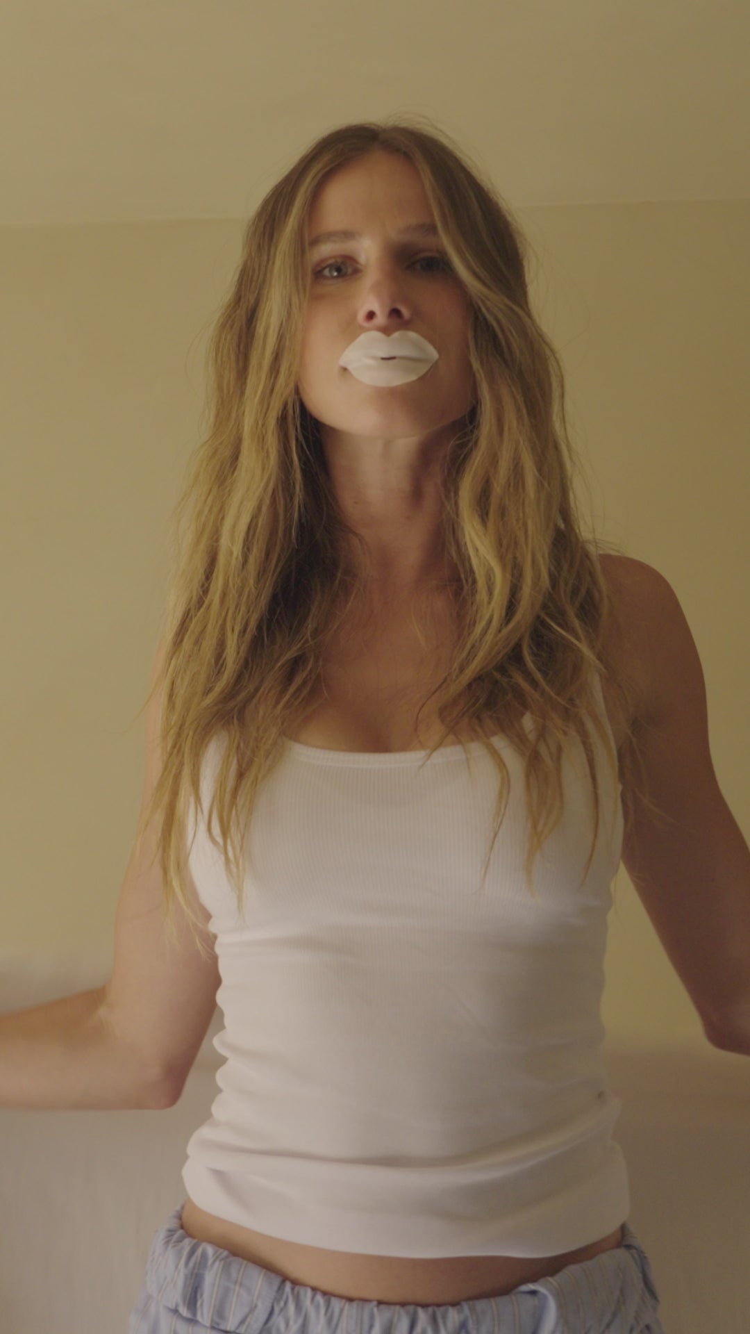 Pink Beauty Mouth Tape Lips With Hydrating Collagen